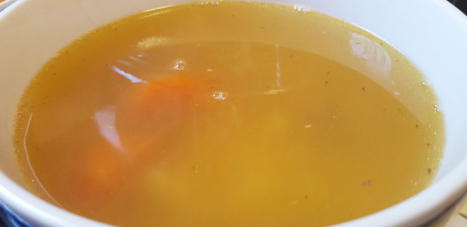 Chicken Broth in the Slow Cooker