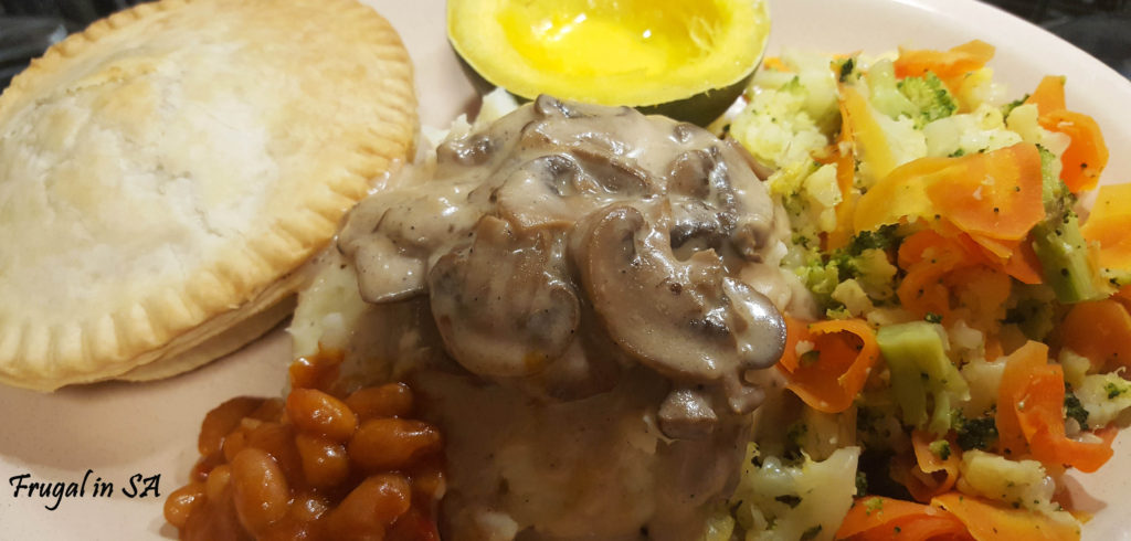 Pepper Steak Pie with Vegetables