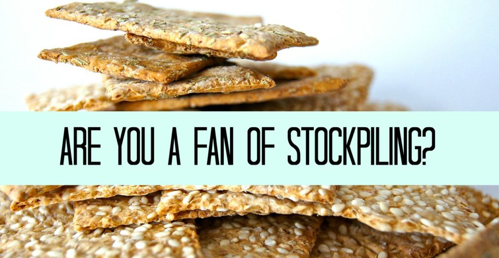 Are you a fan of stockpiling