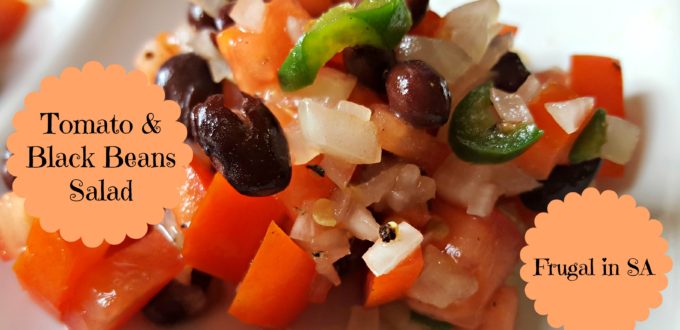 Tomato & Black Beans Salad